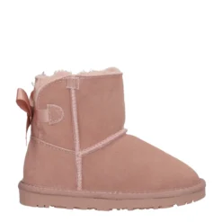 Stivaletti Bambina Rosa in Pelle