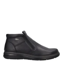 Stivaletti Comfort Uomo Neri in Pelle