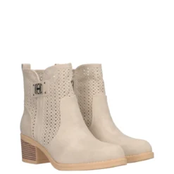 Stivaletti Donna Beige
