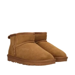 Stivaletti Donna Beige in Pelle