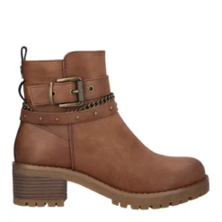 Stivaletti Donna Camel