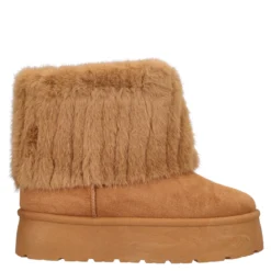 Stivaletti Donna Camel
