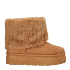 Stivaletti Donna Camel
