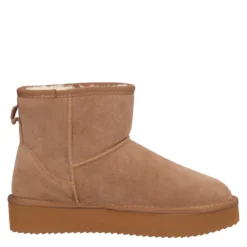 Stivaletti Donna Camel