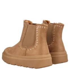 Stivaletti Donna Camel