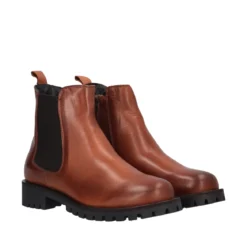 Stivaletti Donna Marroni in Pelle