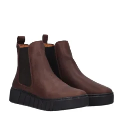 Stivaletti Donna Marroni in Pelle