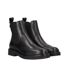Stivaletti Donna Nere in Pelle