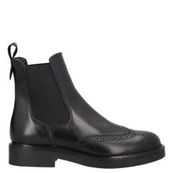 Stivaletti Donna Nere in Pelle