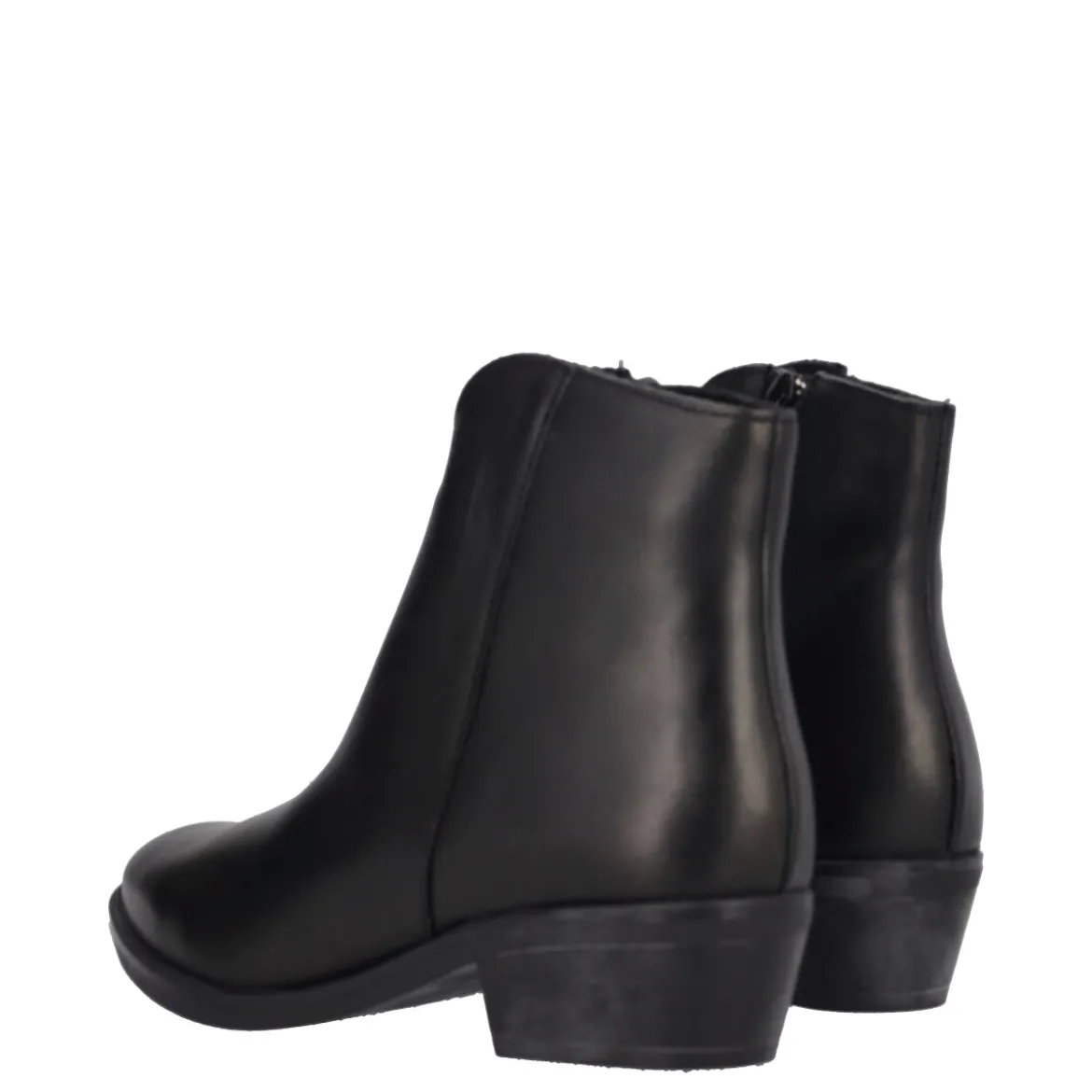 Stivaletti Donna Neri in Pelle