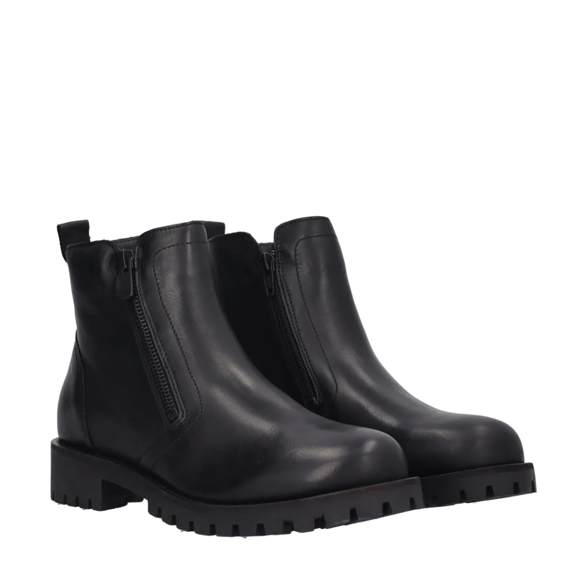 Stivaletti Donna Neri in Pelle