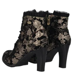 Stivaletti Donna Neri in Pelle