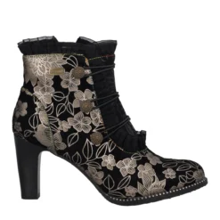 Stivaletti Donna Neri in Pelle