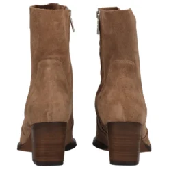 Stivaletti Donna Taupe in Pelle