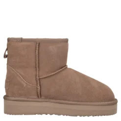 Stivaletti Donna Taupe in Pelle
