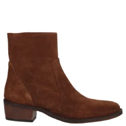 Stivalettii Donna Marroni in Pelle