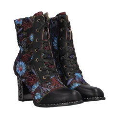 Stivaletto - Anfibio Donna Blu e Nero