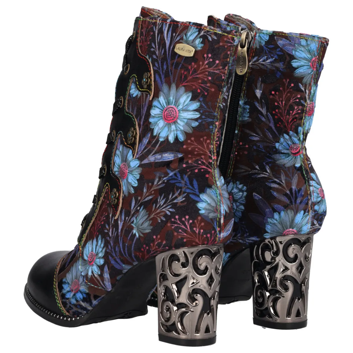 Stivaletto - Anfibio Donna Blu e Nero