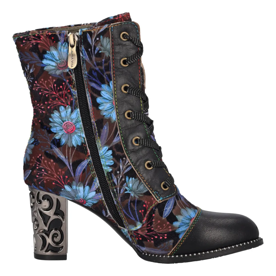 Stivaletto - Anfibio Donna Blu e Nero