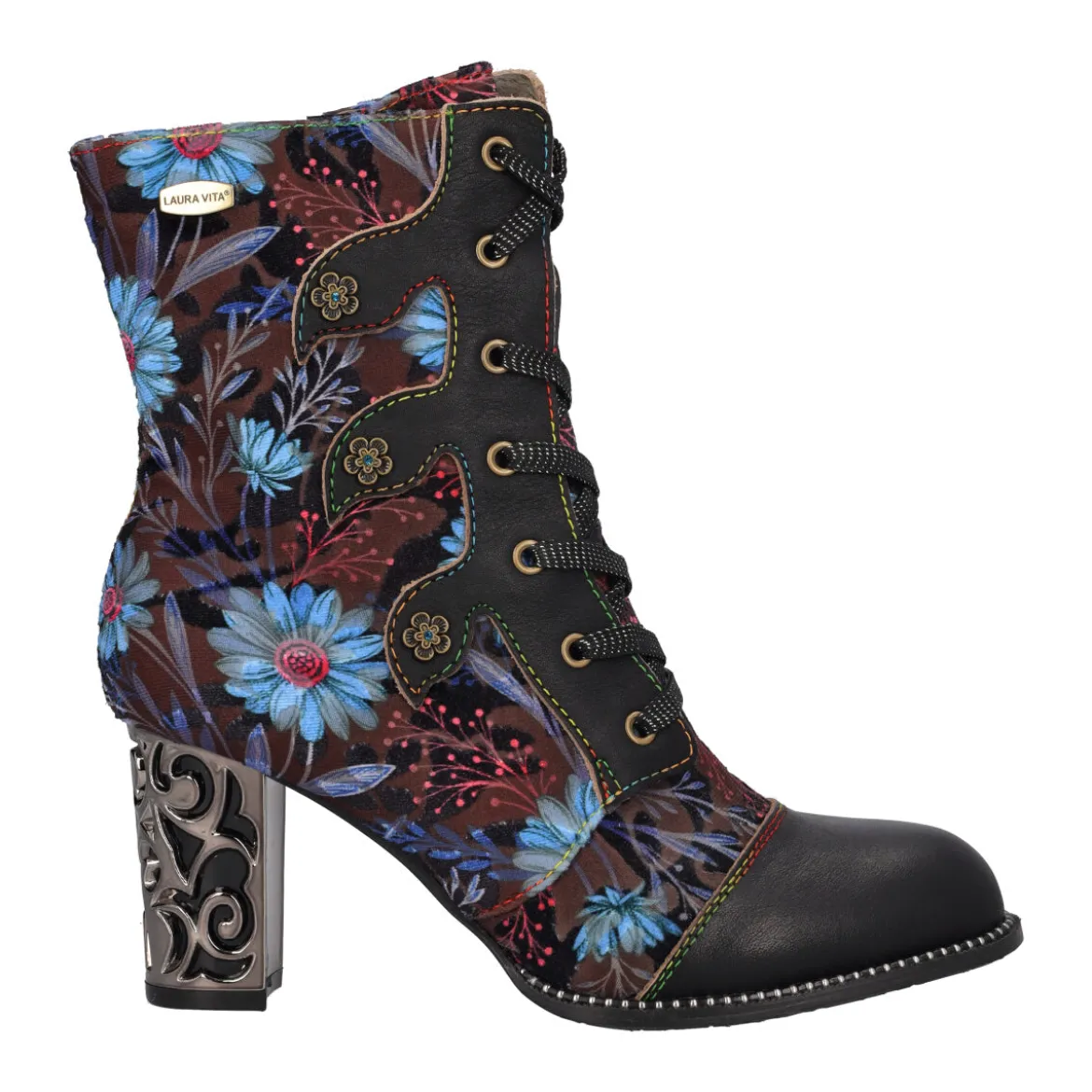 Stivaletto - Anfibio Donna Blu e Nero