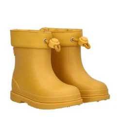 Stivaletto da Pioggia Bambini Giallo Amarillo Opaco