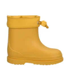 Stivaletto da Pioggia Bambini Giallo Amarillo Opaco