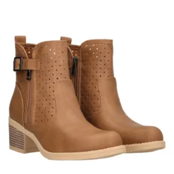 Stivaletto Donna Camel