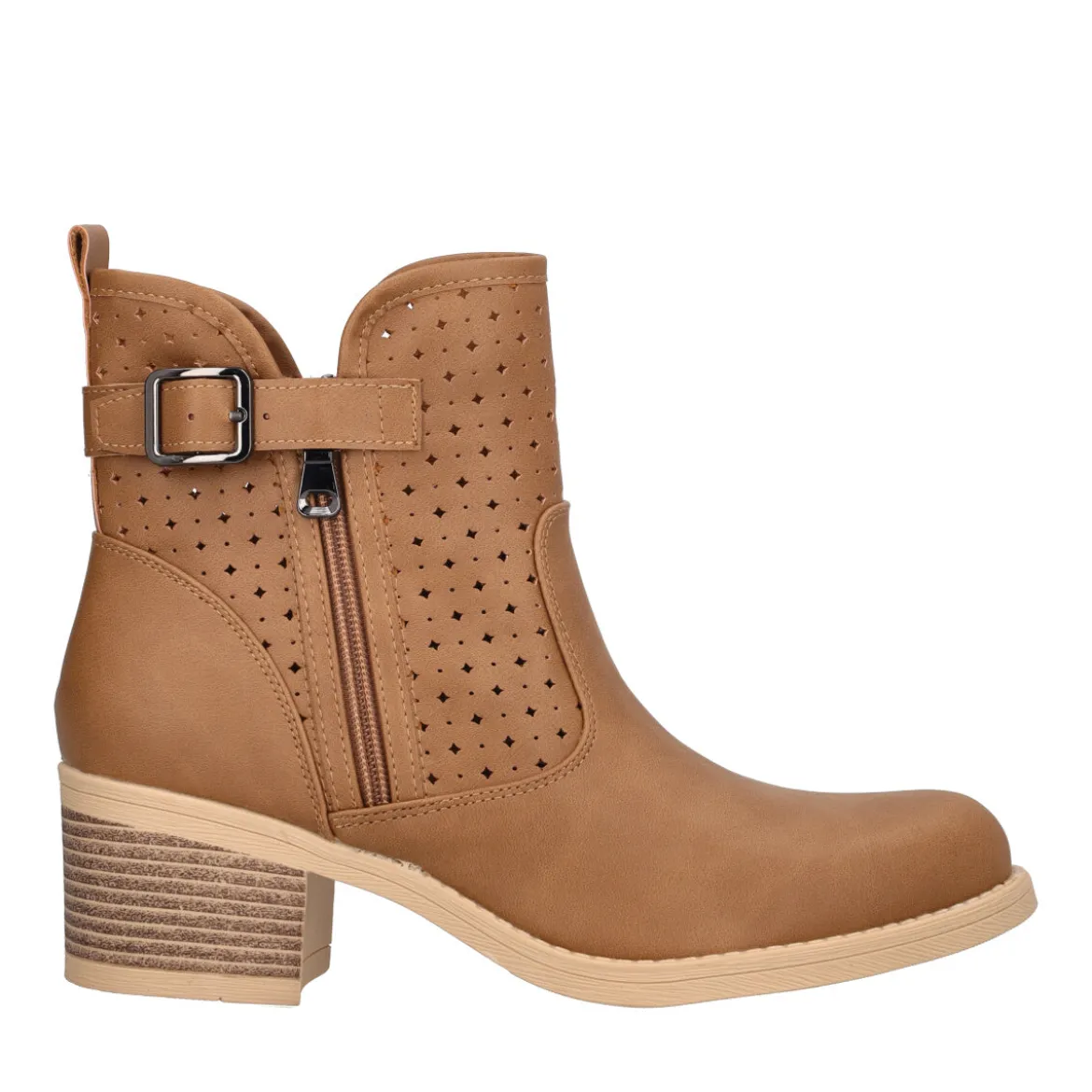 Stivaletto Donna Camel