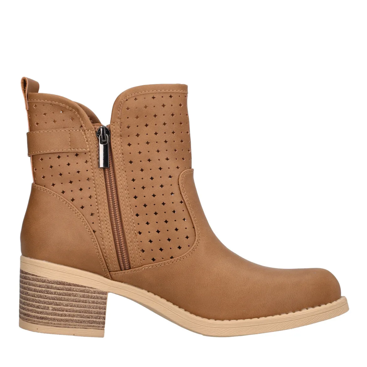 Stivaletto Donna Camel