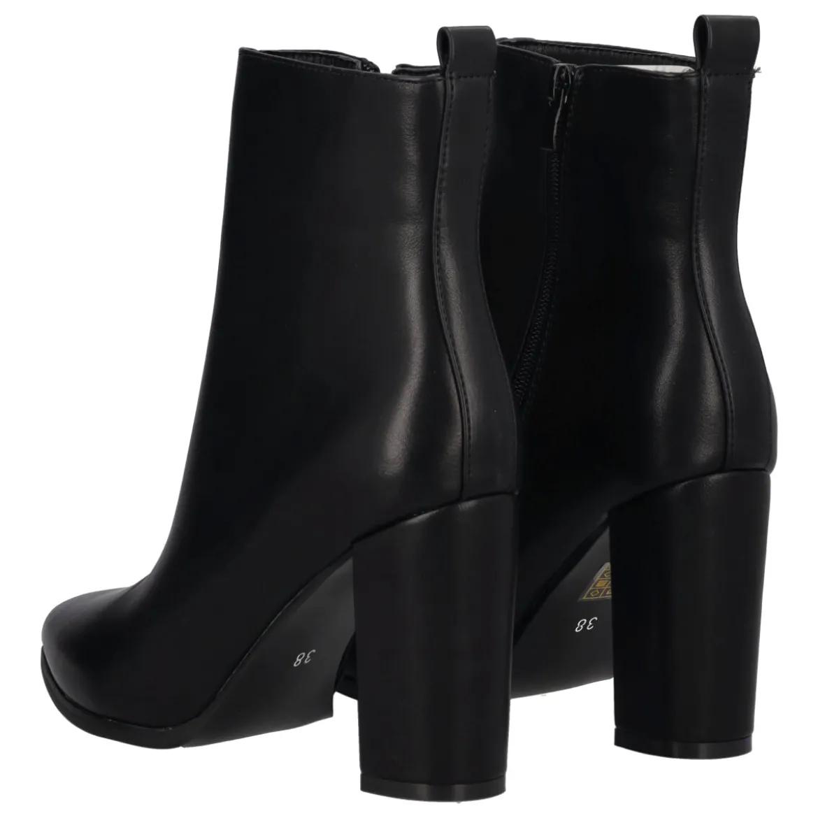 Stivaletto Donna Nero Tacco 9 cm