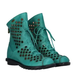 Stivaletto Donna Verde Acqua