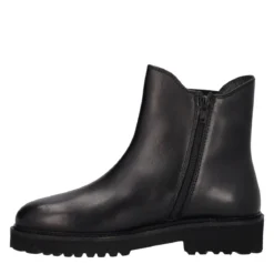 Stivaletto in pelle basso