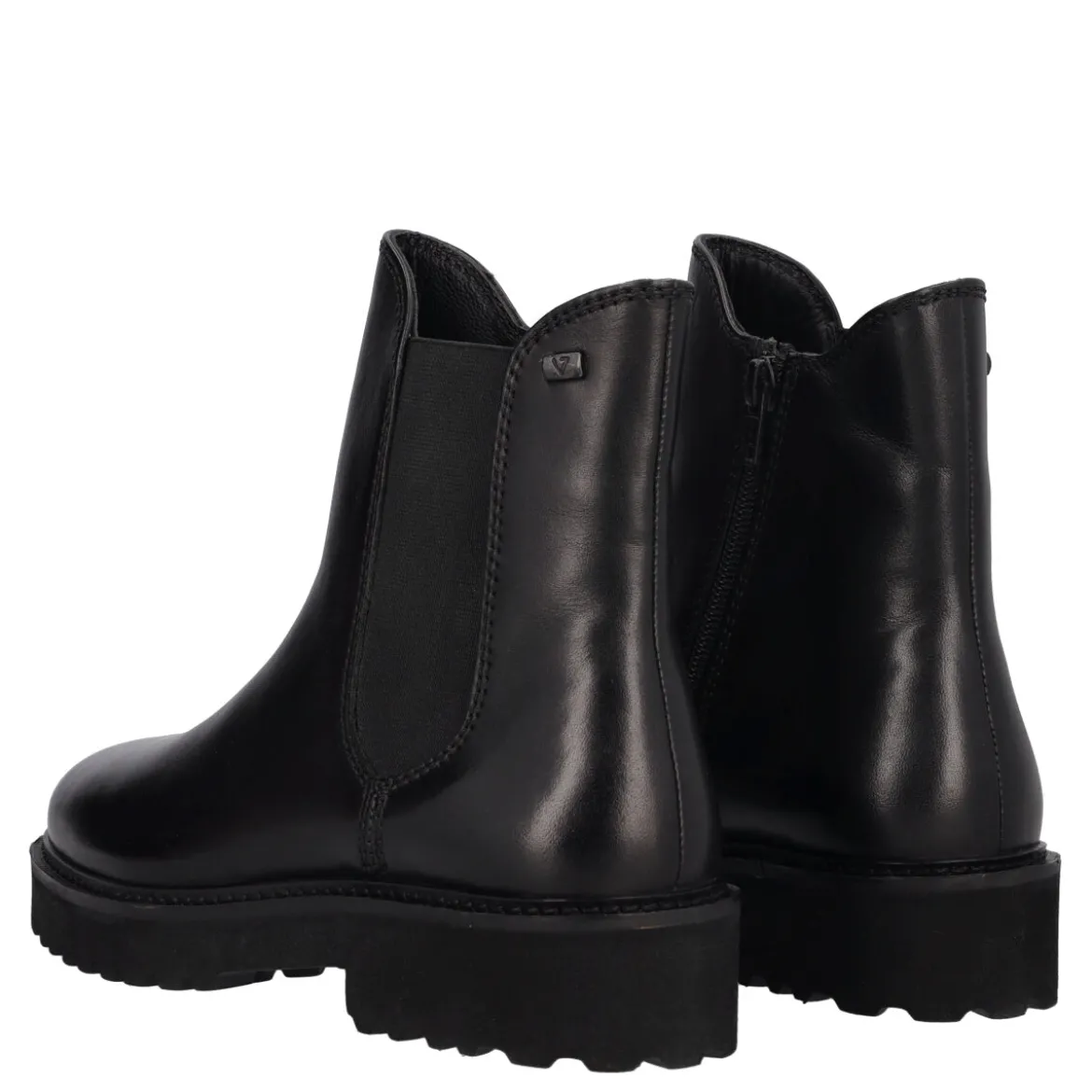 Stivaletto in pelle basso