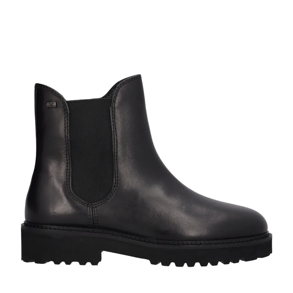 Stivaletto in pelle basso