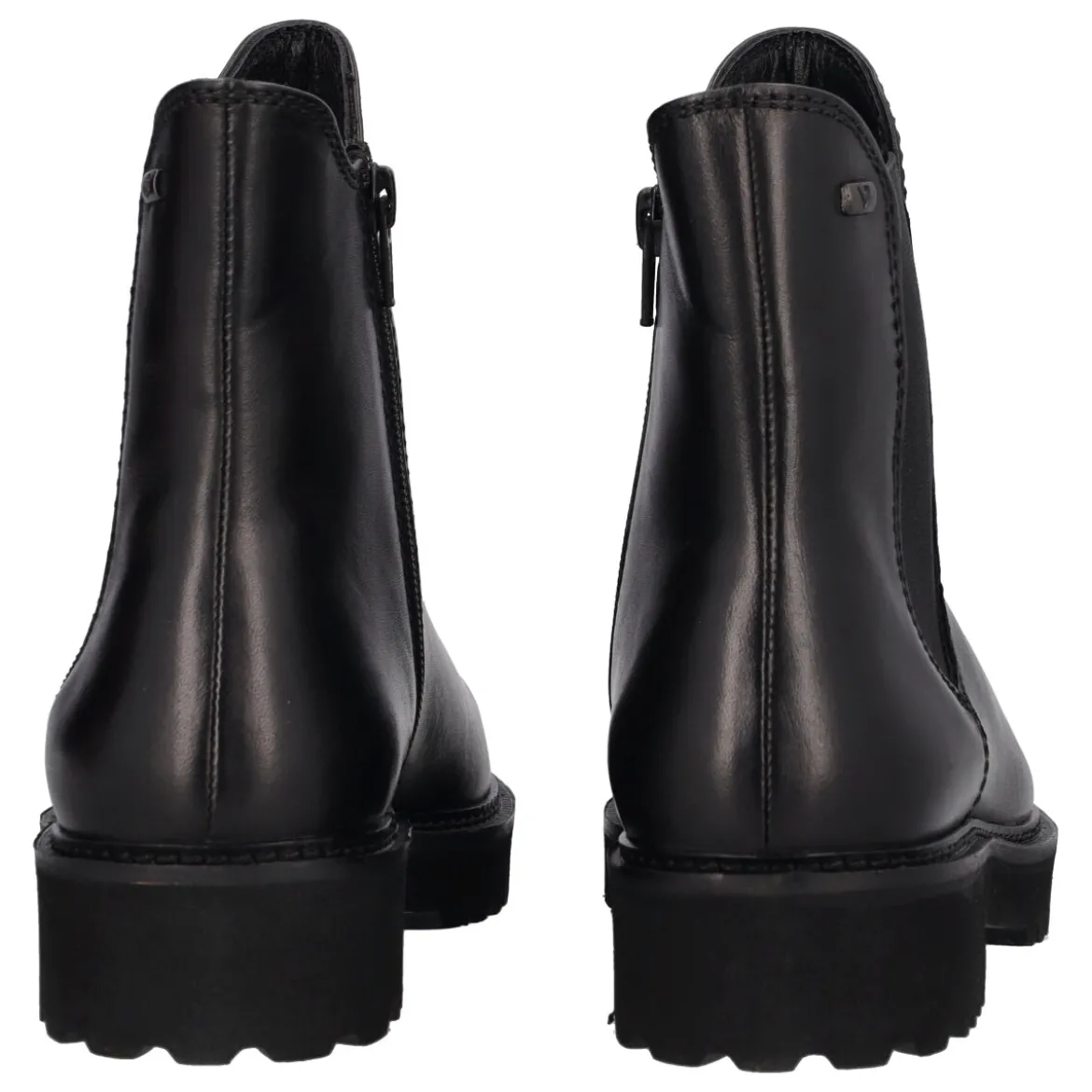 Stivaletto in pelle basso