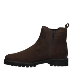 Stivaletto pelle scamosciata
