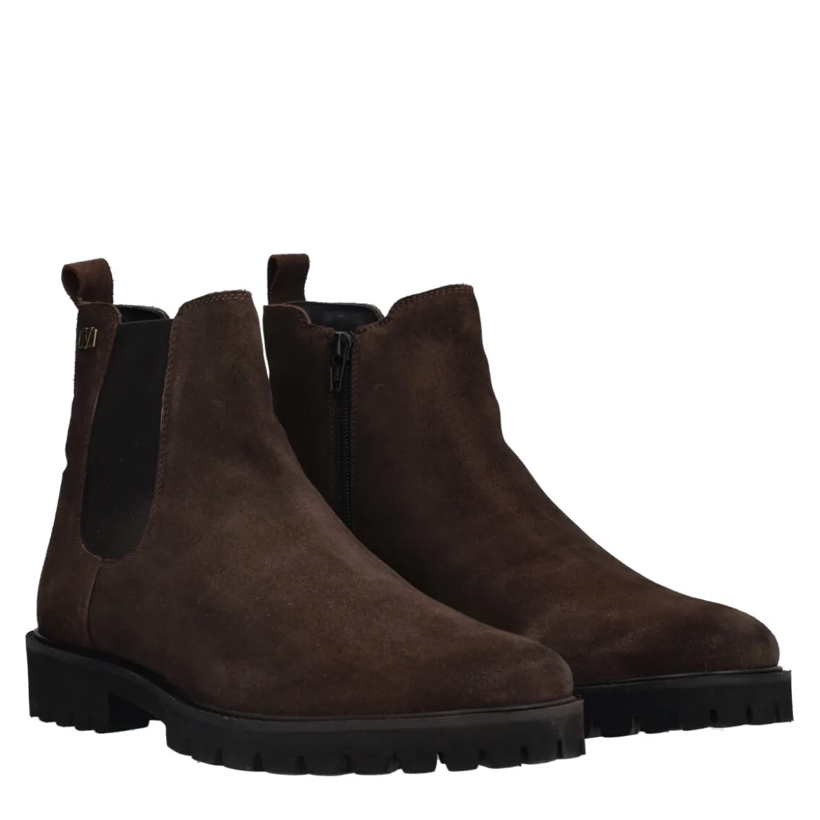 Stivaletto pelle scamosciata