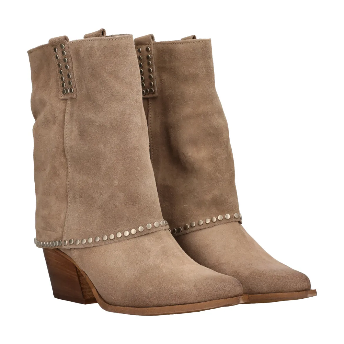 Stivaletto Texano Taupe