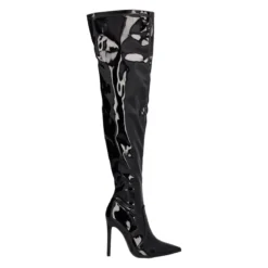 Stivali Cuissard Vernice Donna
