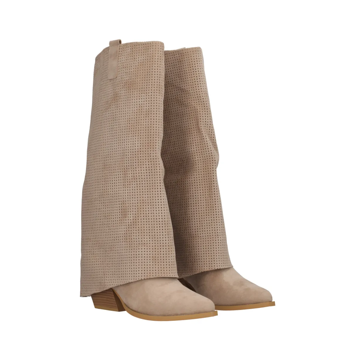 Stivali Donna Beige