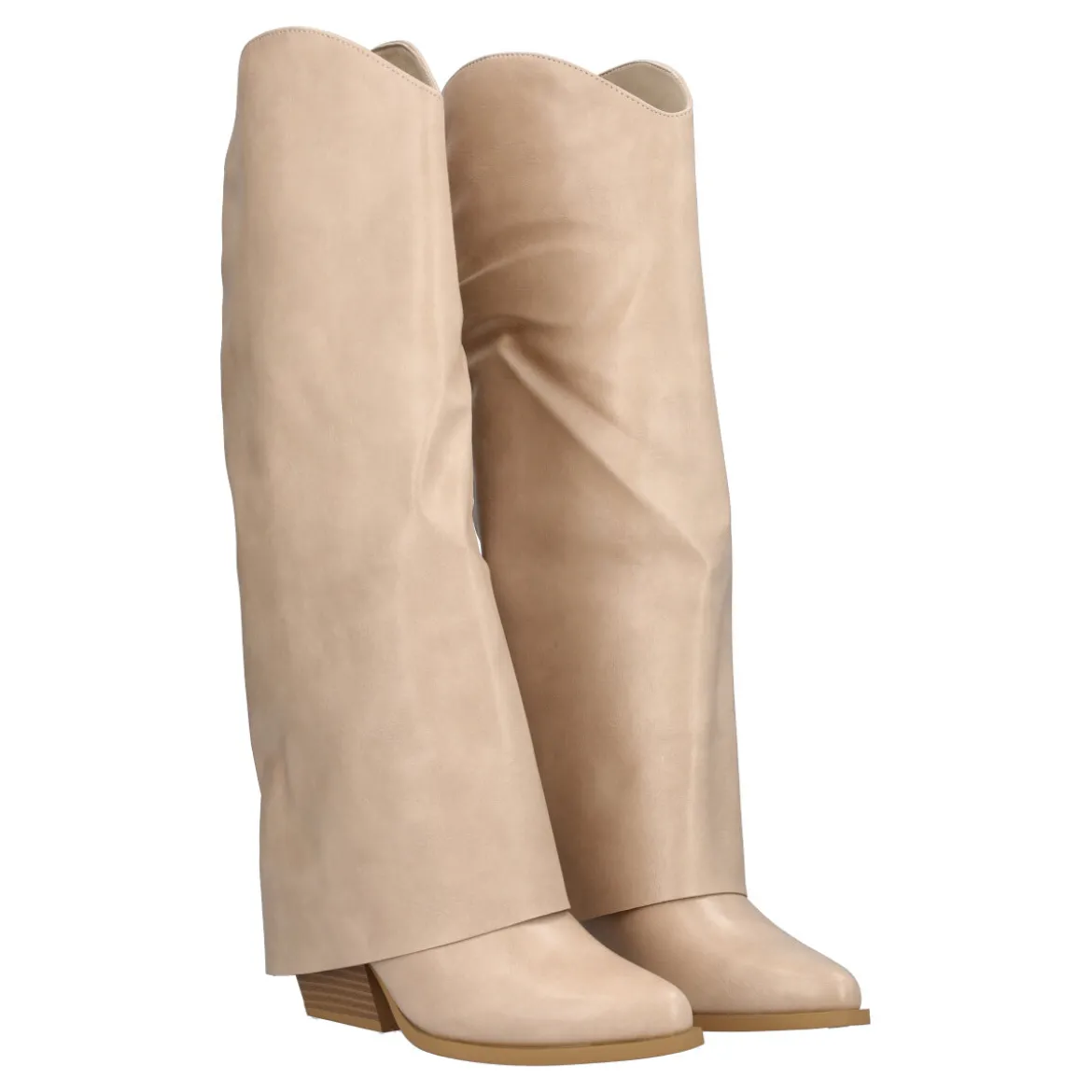Stivali Donna Beige