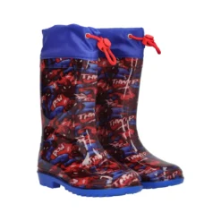 Stivali go & pvc Bambini Rossi e Blu