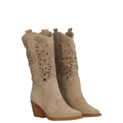 Stivali Texani Donna Camel