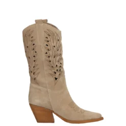 Stivali Texani Donna Camel