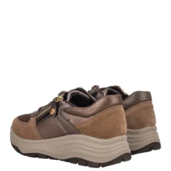 Stringate Comfort Donna Marrone