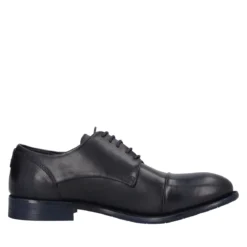 Stringate Eleganti Uomo Blu in Pelle