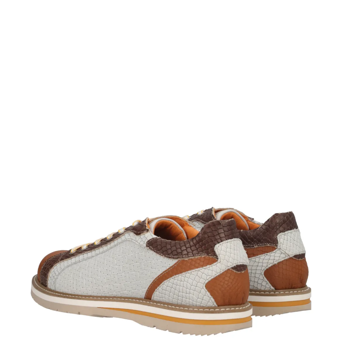 Stringate Uomo Marroni e Beige