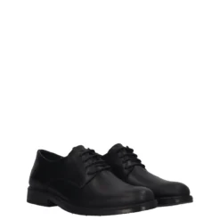 Stringate Uomo Nere in Pelle