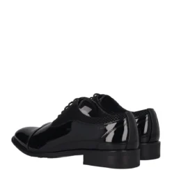 Stringate Uomo Nere in Vernice