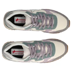 TALLY Sneakers OffWhite, Grigie e Verdi